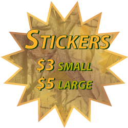 Spider Hunting Gear - Stickers